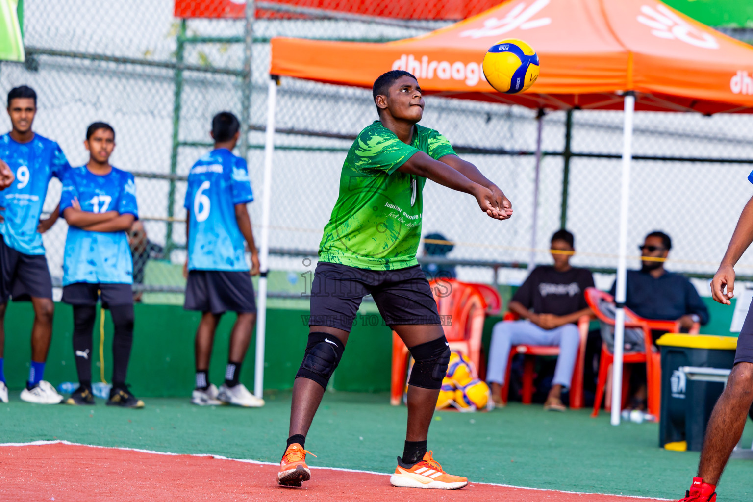 Day 13 of Interschool Volleyball Tournament 2024 was held in Ekuveni Volleyball Court at Male', Maldives on Thursday, 5th December 2024. Photos: Nausham Waheed / images.mv