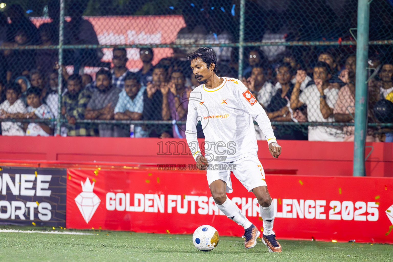 B Eydhafushi vs B Thulhaadhoo in Baa Atoll Finals Day 26 of Golden Futsal Challenge 2025 was held on Thursday , 30th January 2025, in Hulhumale', Maldives. Photos: Ismail Thoriq / images.mv