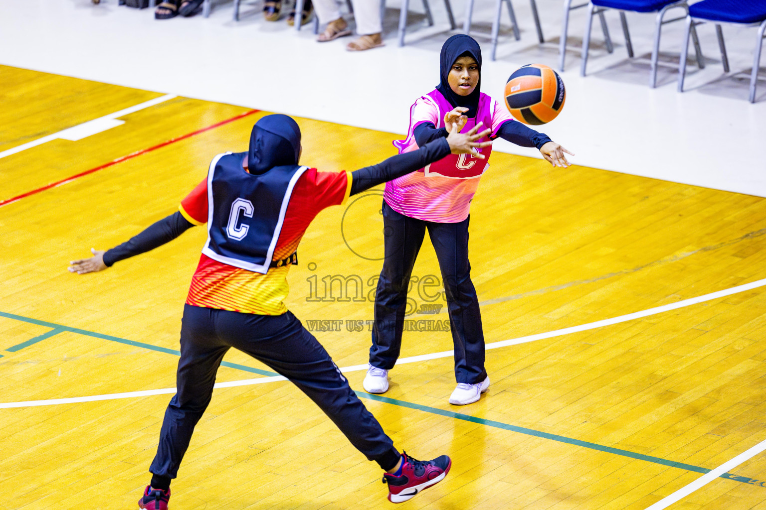 Sports Club Skylark vs Youth United Sports Club in Final of 21st National Netball Tournament was held in Social Canter at Male', Maldives on Monday, 13th May 2024. Photos: Nausham Waheed / images.mv