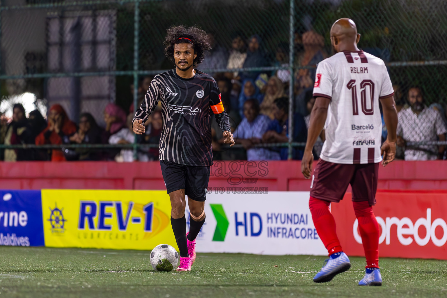 ADh Maamigili vs ADh Fenfushi in Day 12 of Golden Futsal Challenge 2024 was held on Friday, 26th January 2024, in Hulhumale', Maldives
Photos: Ismail Thoriq / images.mv