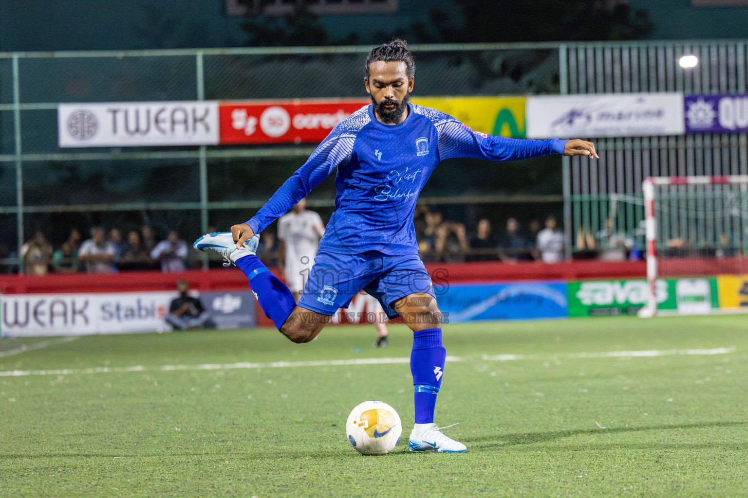 Sh Bilehfehi vs Sh Lhaimagu in Day 11 of Golden Futsal Challenge 2025 was held on Wednesday, 15th January 2025, in Hulhumale', Maldives Photos: Mohamed Mahfooz Moosa / images.mv
