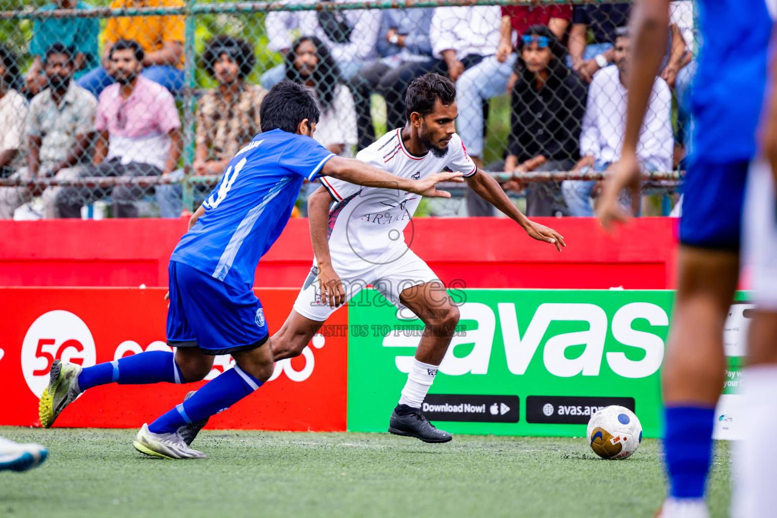 R Meedhoo VS R Inguraidhoo in Day 6 of Golden Futsal Challenge 2025 on Friday, 6th January 2025, in Hulhumale', Maldives Photos: Nausham Waheed / images.mv