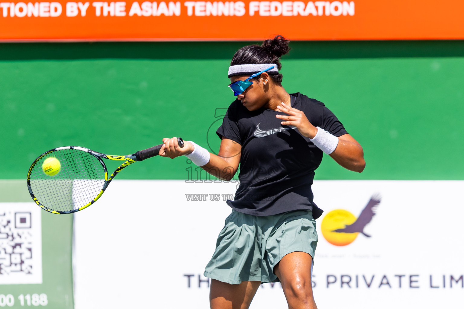 Day 8 of ATF Maldives Junior Open Tennis was held in Male' Tennis Court, Male', Maldives on Thursday, 19th December 2024. Photos: Nausham Waheed/ images.mv