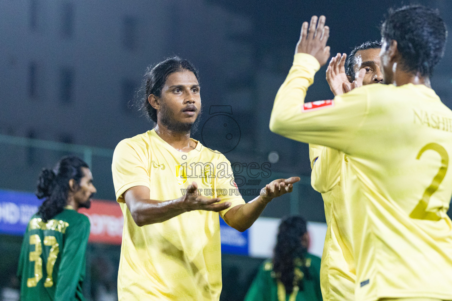 Opening of Golden Futsal Challenge 2024 with Charity Shield Match between L.Gan vs Th. Thimarafushi was held on Sunday, 14th January 2024, in Hulhumale', Maldives Photos: Nausham Waheed / images.mv