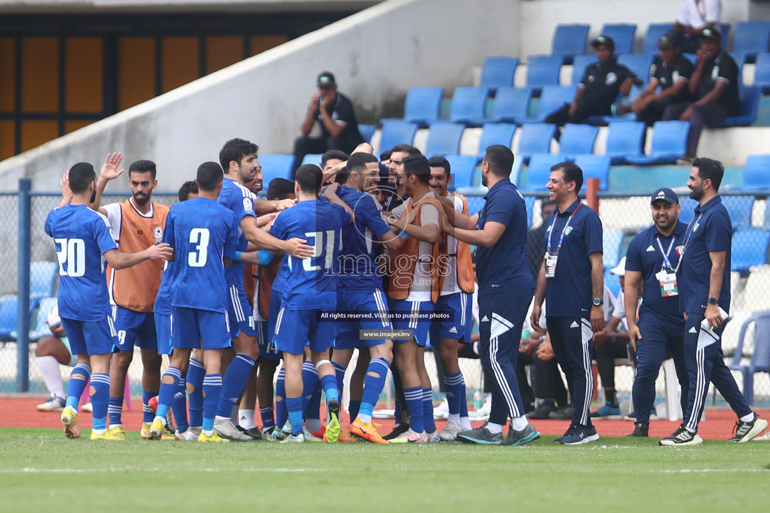 Pakistan vs Kuwait in SAFF Championship 2023 held in Sree Kanteerava Stadium, Bengaluru, India, on Saturday, 24th June 2023. Photos: Nausham Waheedh / images.mv