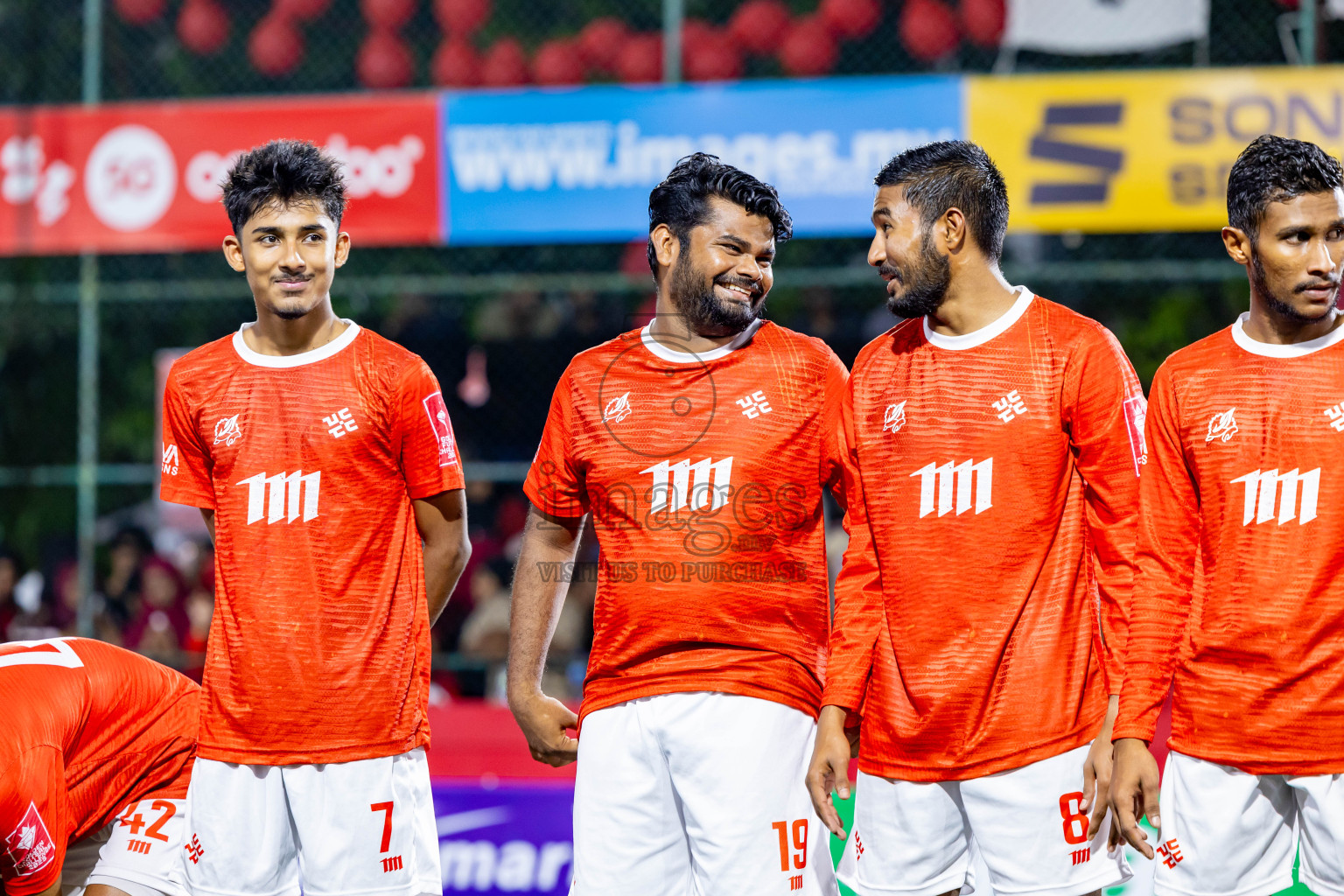 K Maafushi vs K Kaashidhoo in Kaafu Atoll Finals Day 27 of Golden Futsal Challenge 2025 was held on Friday , 31st January 2025, in Hulhumale', Maldives. Photos: Nausham Waheed / images.mv
