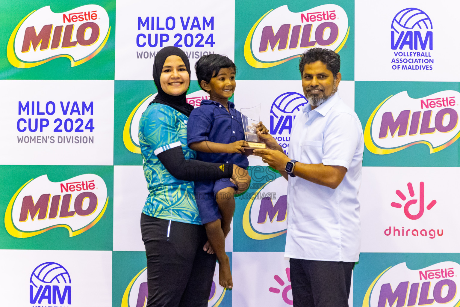 Final of Women's Division of Milo VAM Cup 2024 held in Male', Maldives on Saturday, 13th July 2024 at Social Center Indoor Hall Photos By: Nausham Waheed / images.mv