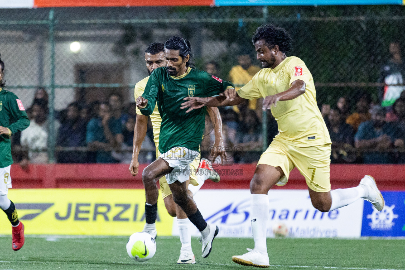 Opening of Golden Futsal Challenge 2024 with Charity Shield Match between L.Gan vs Th. Thimarafushi was held on Sunday, 14th January 2024, in Hulhumale', Maldives Photos: Nausham Waheed / images.mv