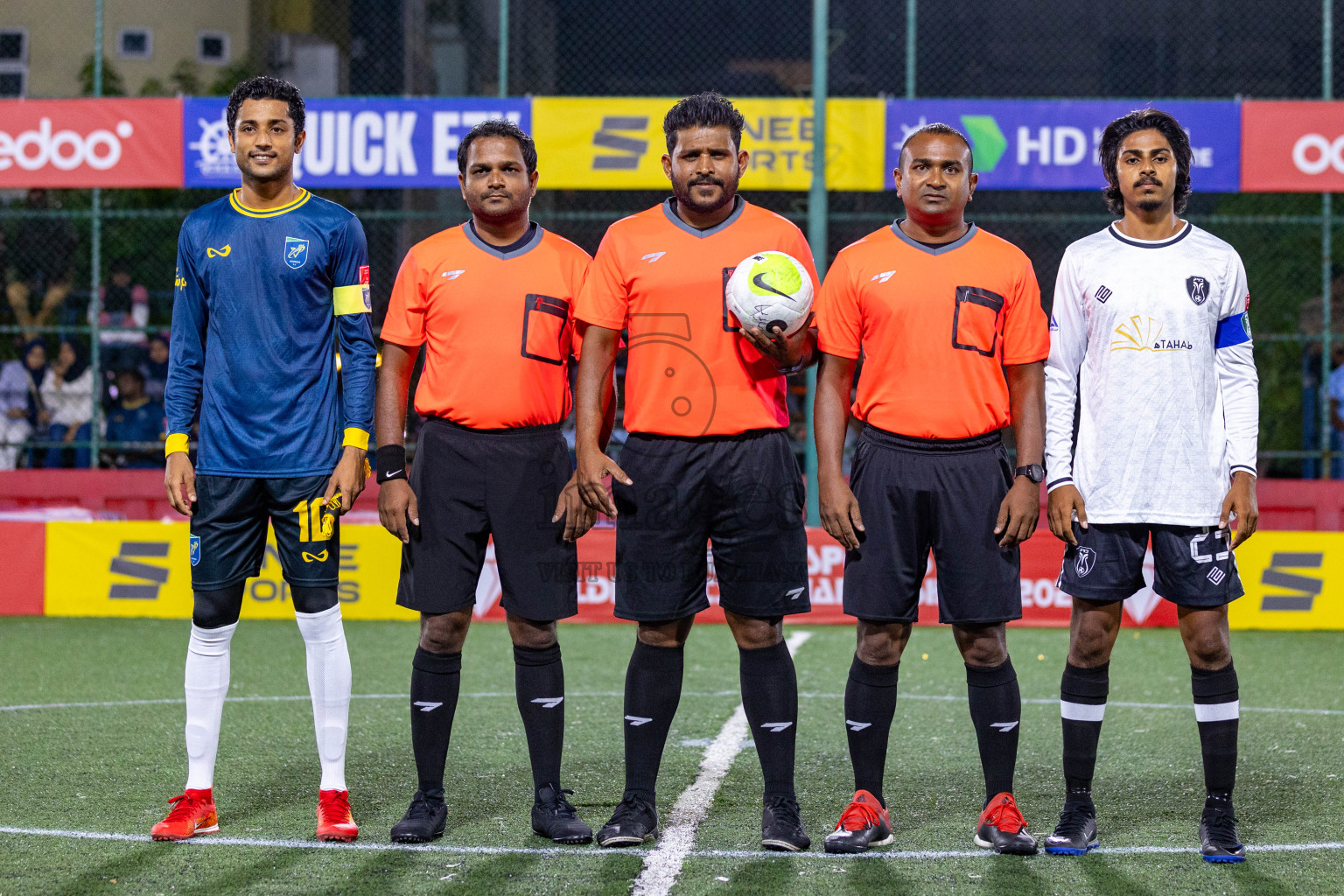 N Velidhoo vs N Miladhoo in Day 3 of Golden Futsal Challenge 2024 was held on Wednesday, 17th January 2024, in Hulhumale', Maldives
Photos: Ismail Thoriq / images.mv