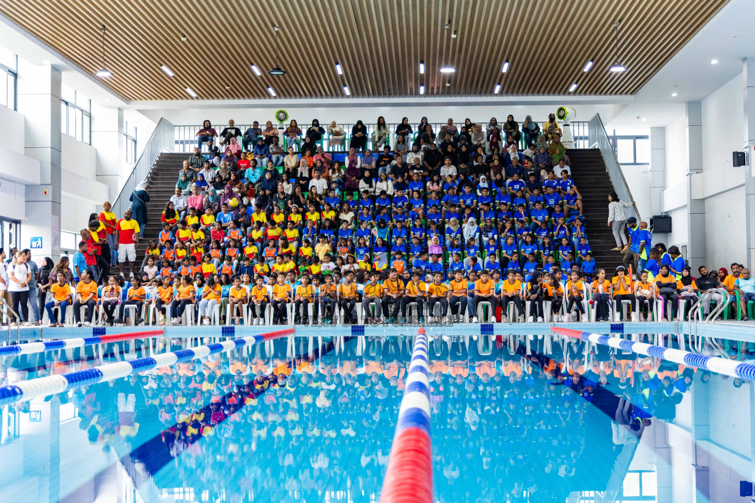 Closing Ceremony of 4th National Kids Swimming Festival 2023 on 9th December 2023, held in Hulhumale', Maldives Photos: Nausham Waheed / Images.mv