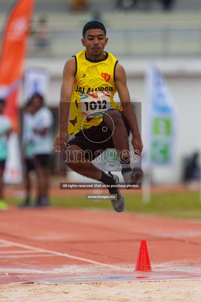 Day two of Inter School Athletics Championship 2023 was held at Hulhumale' Running Track at Hulhumale', Maldives on Sunday, 15th May 2023. Photos: Shuu/ Images.mv