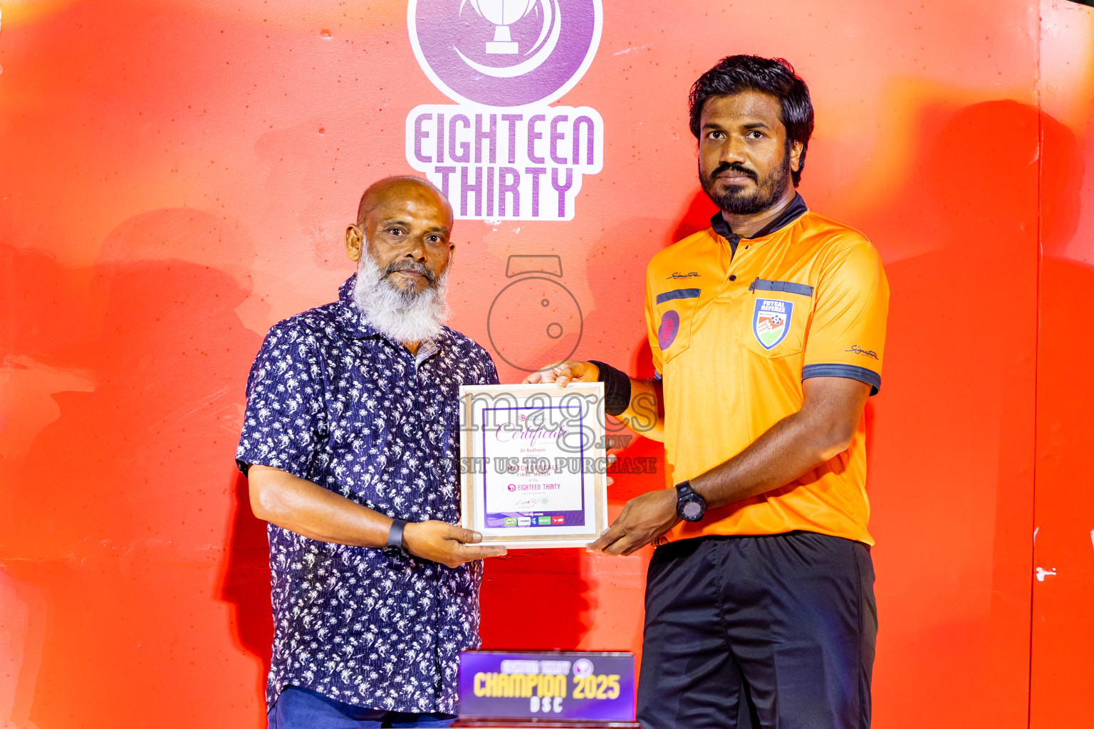 Dhivehi Sifainge Club vs Port Recreation Club in Final of Club Maldives Cup Eighteen Thirty 2025 was held in Rehendi Futsal Ground, Hulhumale', Maldives on Friday, 26th September 2025. Photos: Nausham Waheed  / images.mv