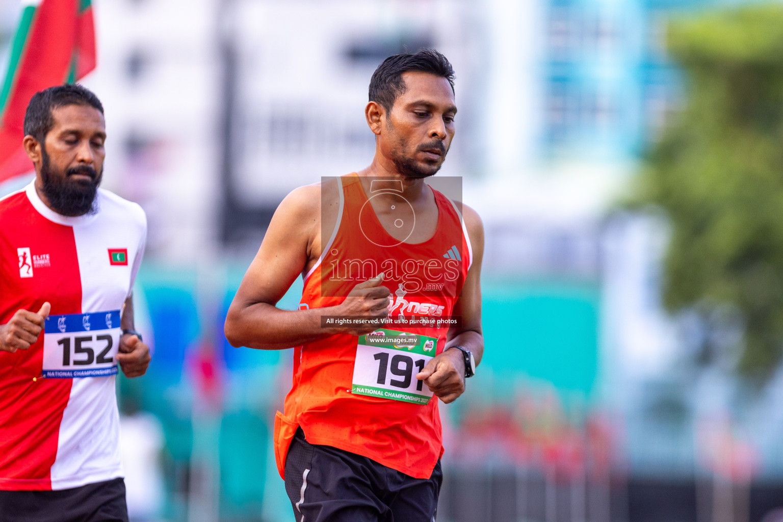 Day 2 of National Athletics Championship 2023 was held in Ekuveni Track at Male', Maldives on Friday, 24th November 2023. Photos: Nausham Waheed / images.mv