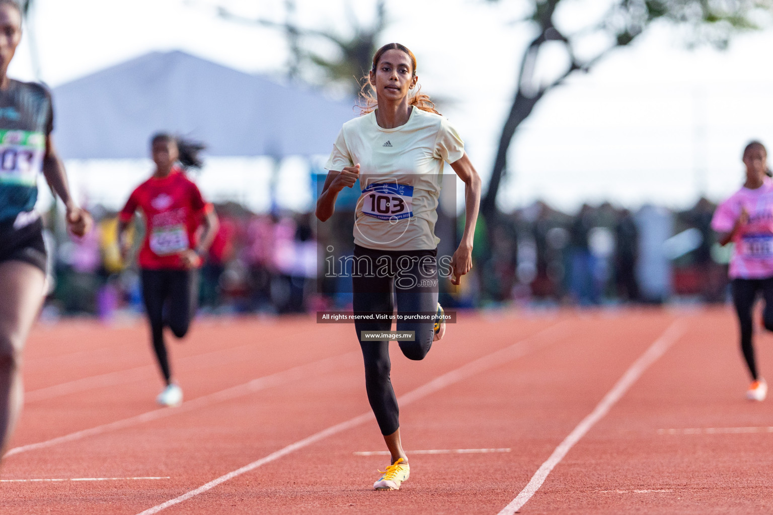 Day 3 of National Athletics Championship 2023 was held in Ekuveni Track at Male', Maldives on Saturday, 25th November 2023. Photos: Nausham Waheed / images.mv