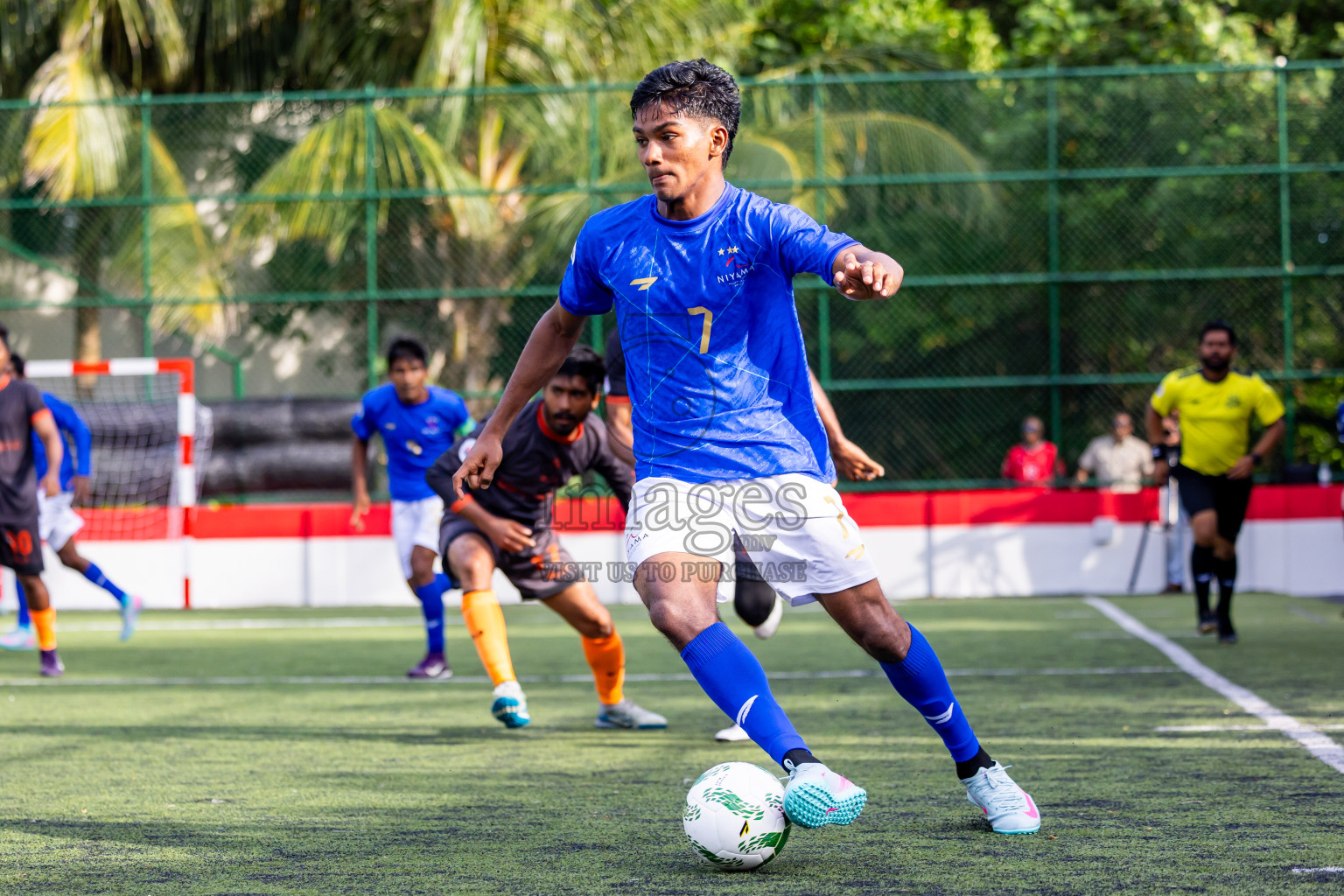 Velavaru vs Niyama in Day 4 of Resort League 2025 (Dhaalu Zone) was held on Sunday, 18th May 2025 in Niyama Private island, Dhaalu Atoll, Maldives. Photos: Nausham Waheed / images.mv