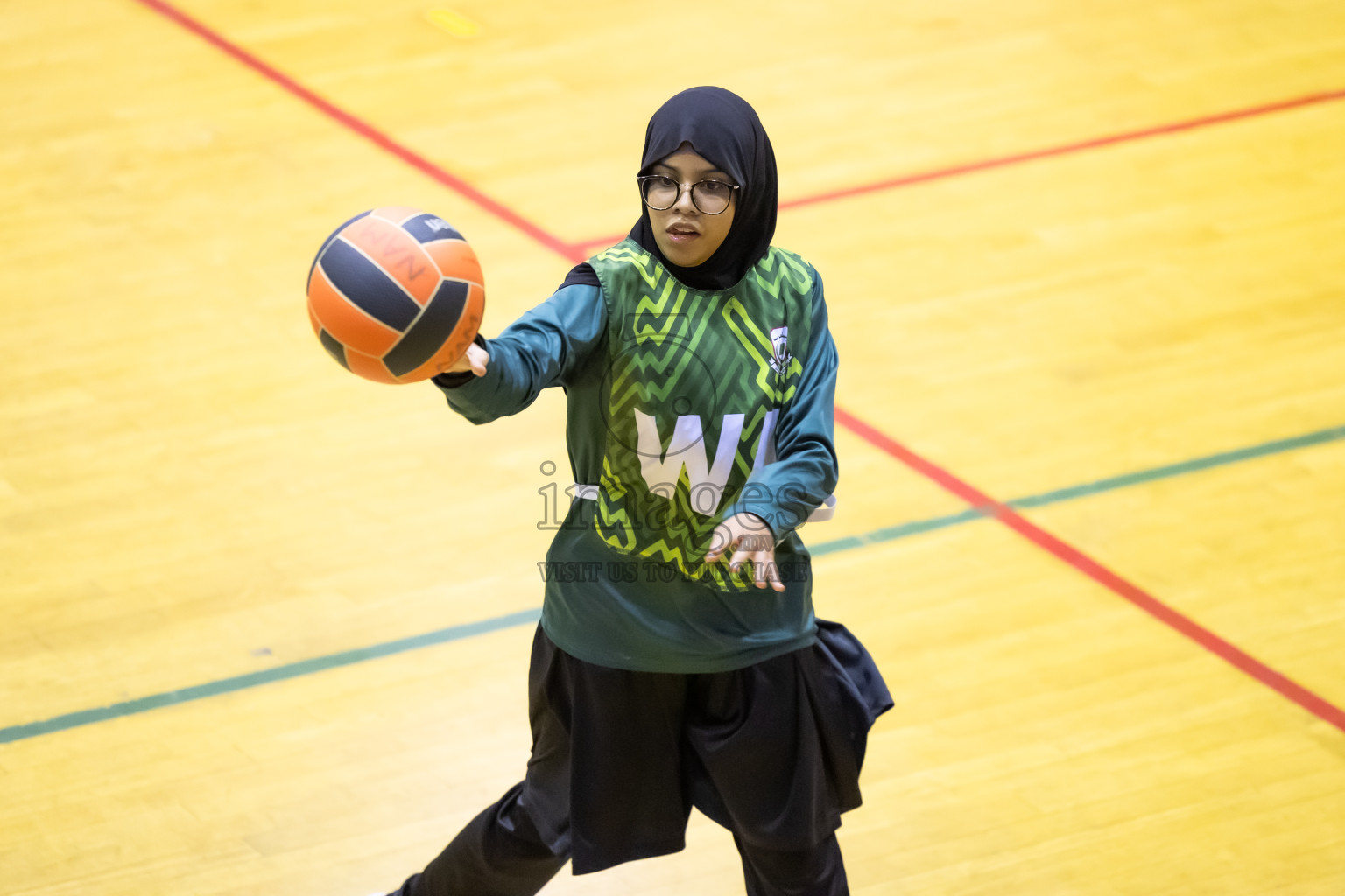 Day 11 of 25th Inter-School Netball Tournament was held in Social Center at Male', Maldives on Wednesday, 21st August 2024.