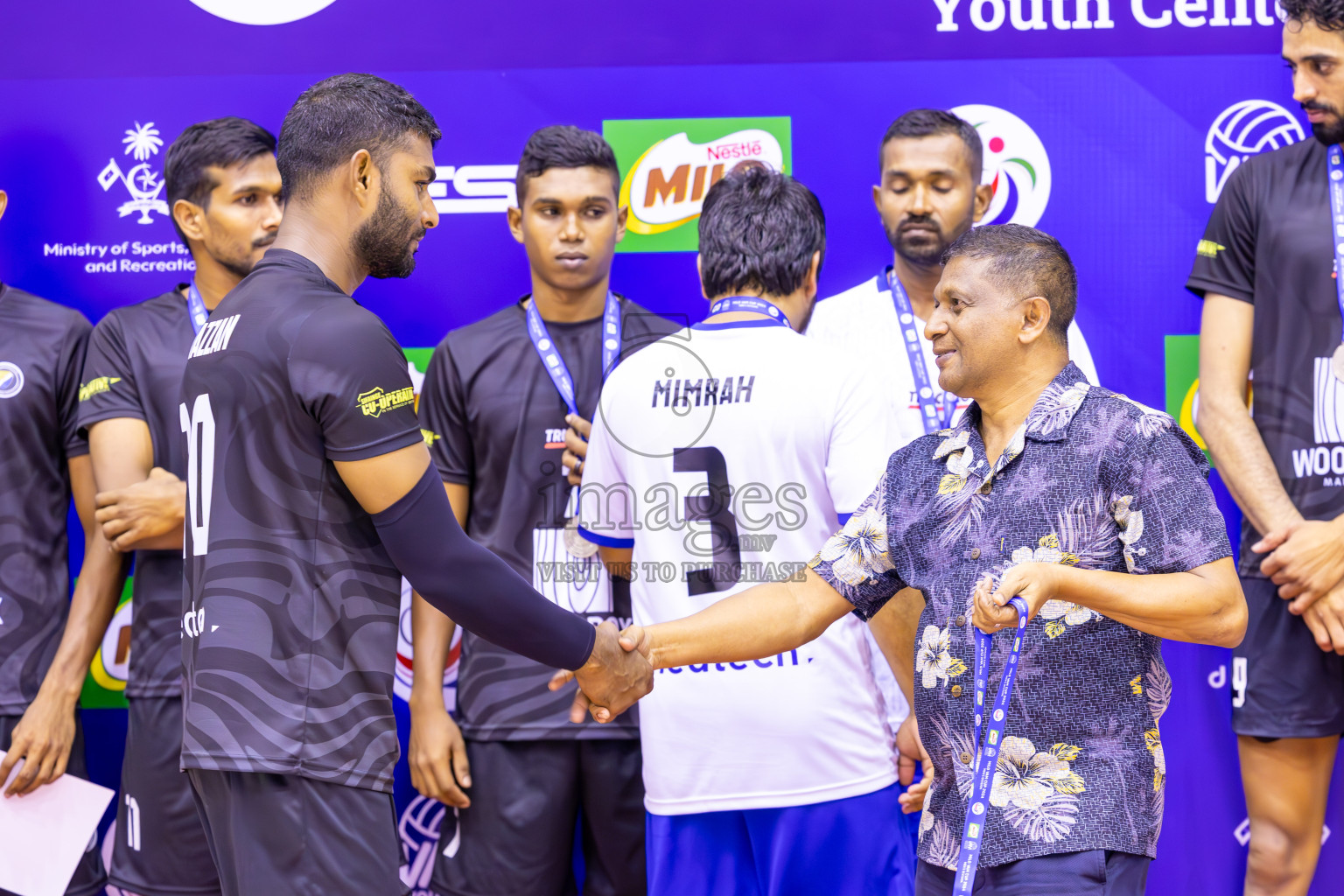 Final of MILO VAM Cup 2024 (Men's Division) was held in Social Center Indoor Hall on Monday, 4th November 2024. 
Photos: Ismail Thoriq / images.mv