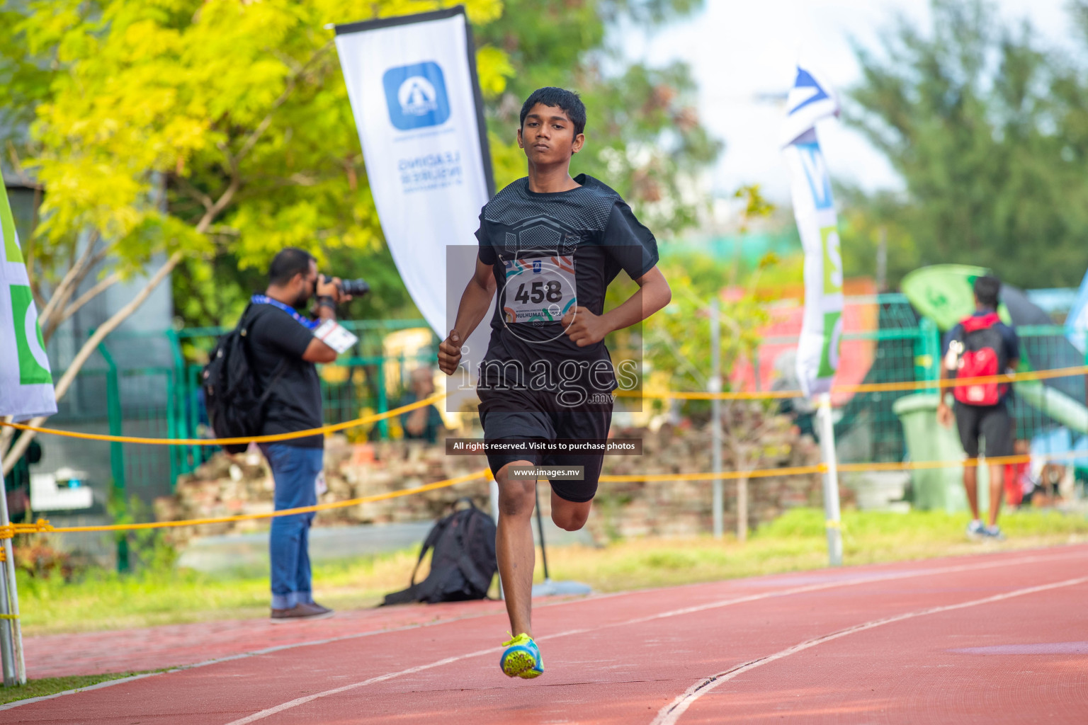 Day two of Inter School Athletics Championship 2023 was held at Hulhumale' Running Track at Hulhumale', Maldives on Sunday, 15th May 2023. Photos: Nausham Waheed / images.mv