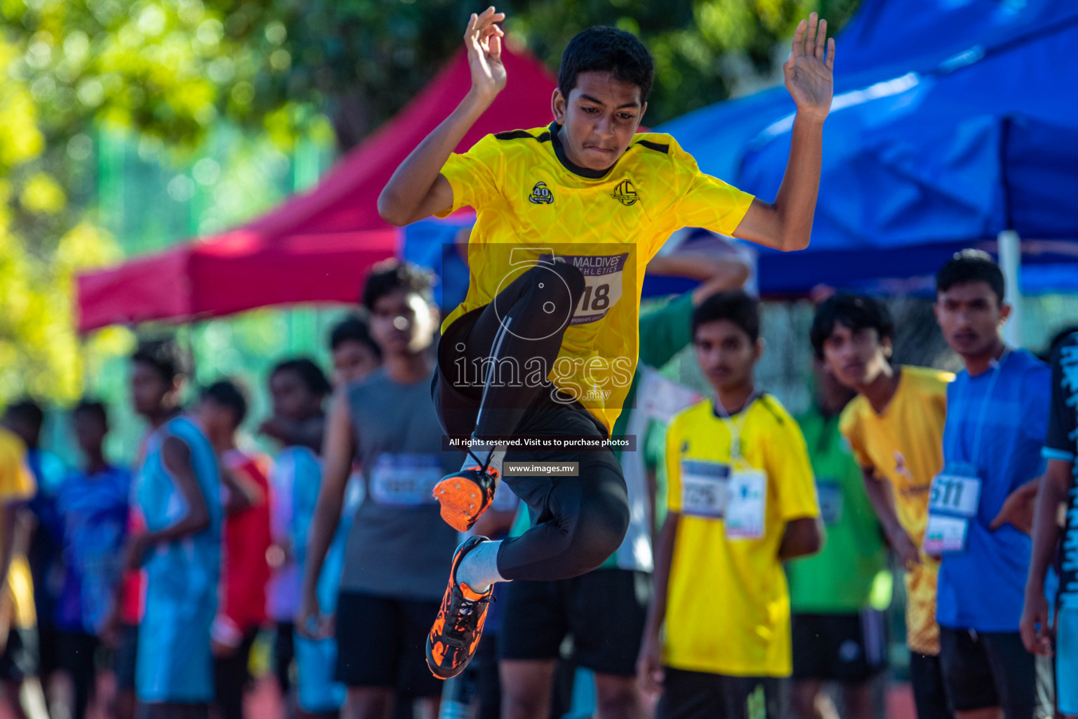 Day 5 of Inter-School Athletics Championship held in Male', Maldives on 27th May 2022. Photos by: Nausham Waheed / images.mv