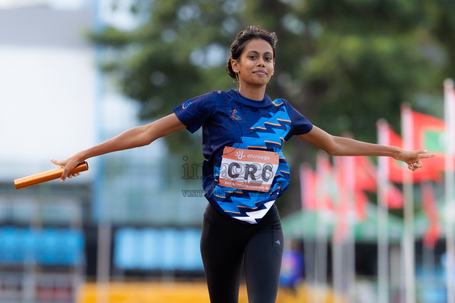 Day 1 of National Athletics Championship 2025 was held at Ekuveni Running Ground in Male', Maldives on Thursday, 14th August 2025. Photos: Hasni / images.mv