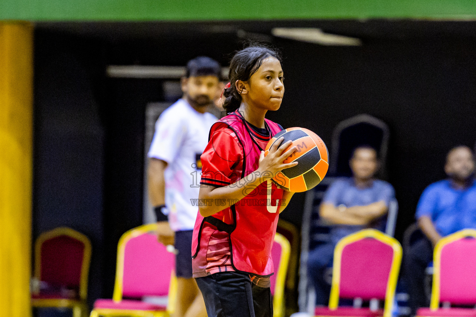 Day 5 of 25th Inter-School Netball Tournament was held in Social Center at Male', Maldives on Tuesday, 13th August 2024. Photos: Nausham Waheed / images.mv