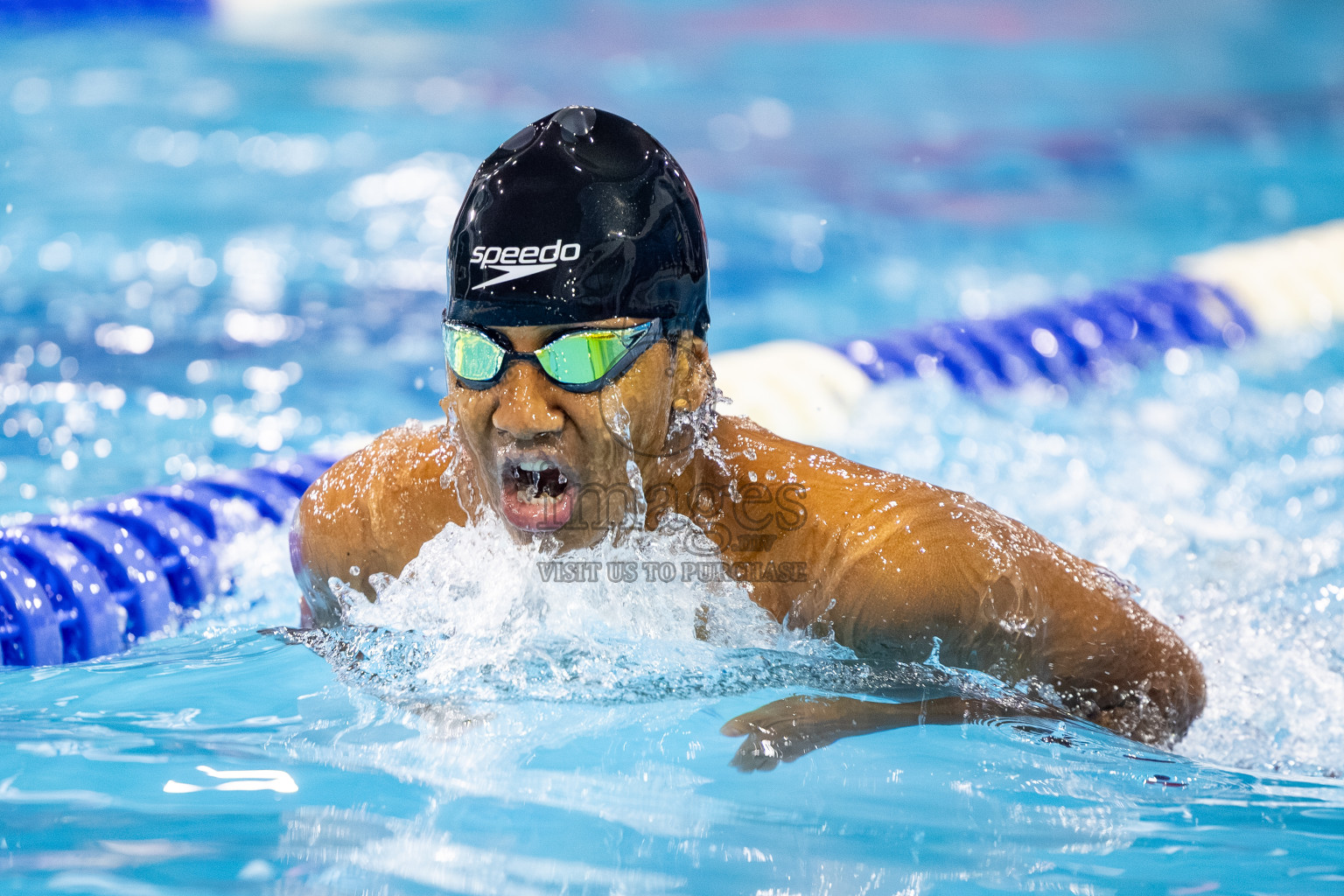 Day 4 of BML 21st Interschool Swimming Competition 2025 was held in Hulhumale' Swimming Pool, Hulhumale', Maldives on Tuesday, 14th October 2025. Photos: Mohamed Mahfooz Moosa / images.mv