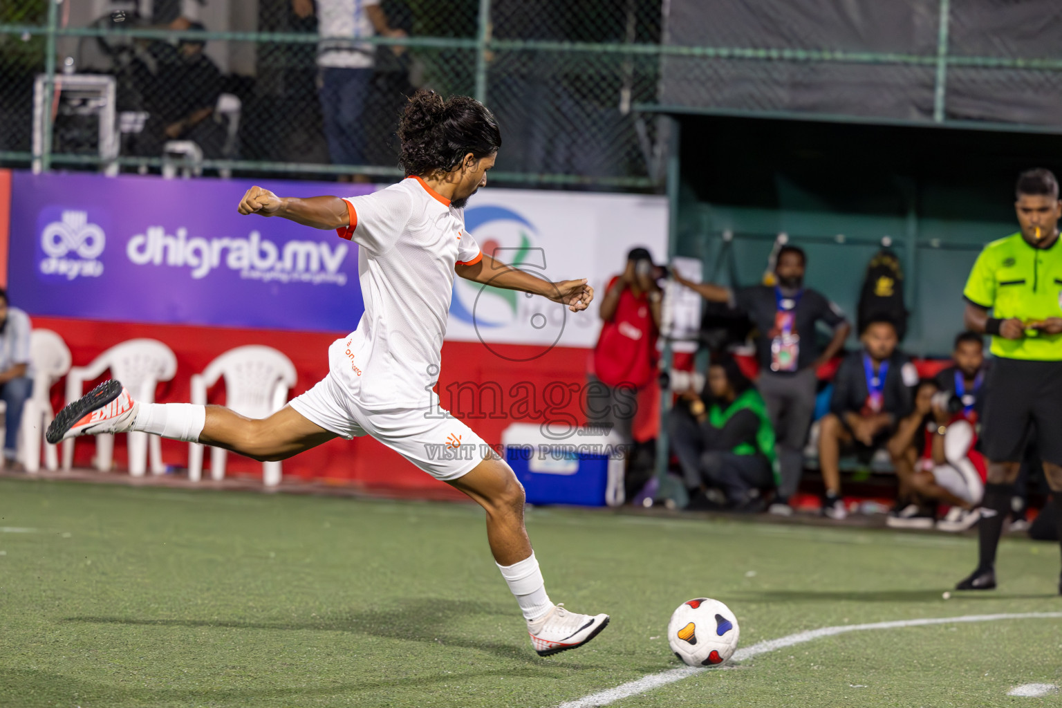 United BML vs Dhiraagu in Round of 16 of Club Maldives Cup 2024 held in Rehendi Futsal Ground, Hulhumale', Maldives on Tuesday, 8th October 2024. Photos: Ismail Thoriq / images.mv