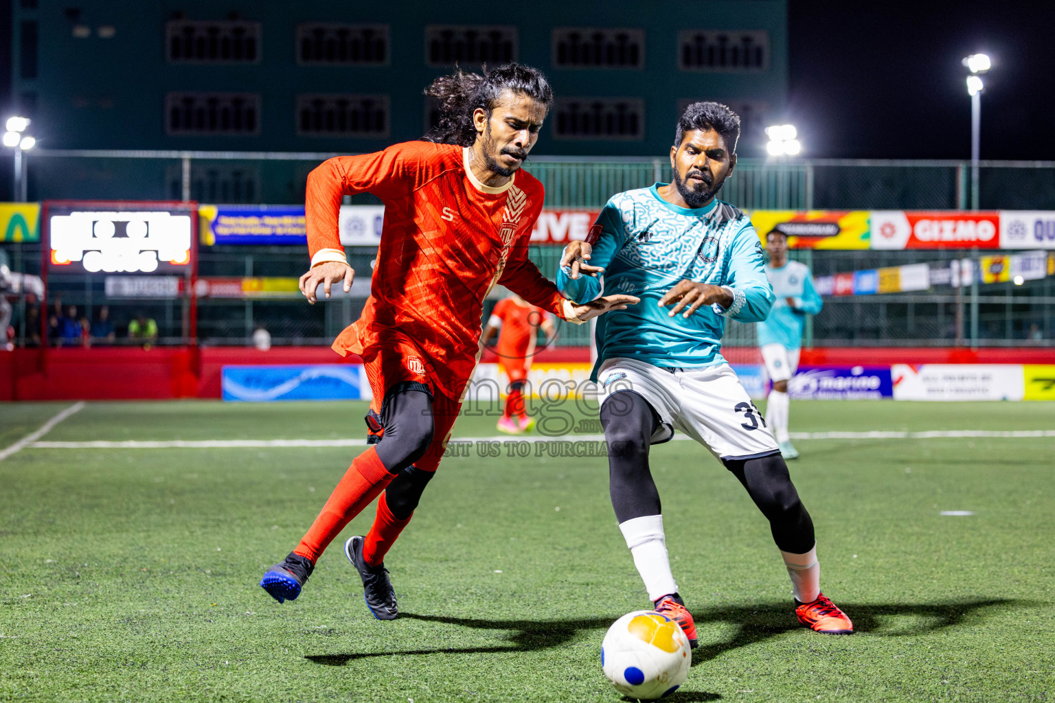 M Kolhufushi VS M Muli in Day 7 of Golden Futsal Challenge 2025 was held on Saturday, 11th January 2025, in Hulhumale', Maldives Photos: Nausham Waheed / images.mv