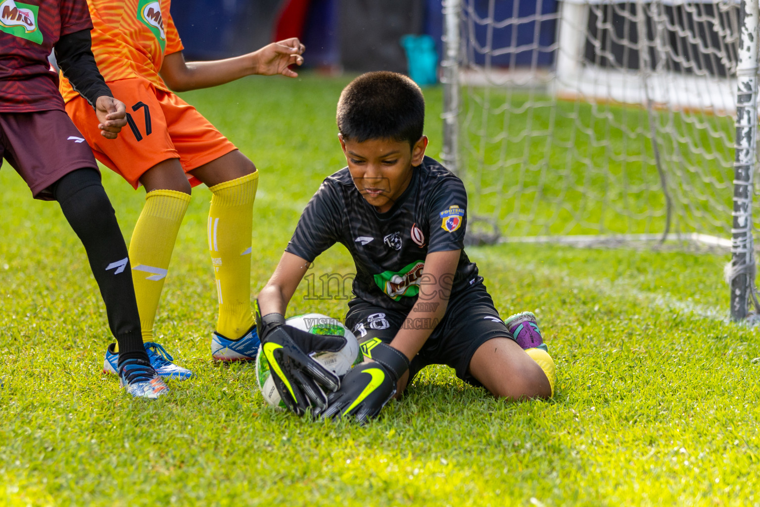 Day 2 of MILO Kids Football Fiesta was held at National Stadium in Male', Maldives on Saturday, 24th February 2024.