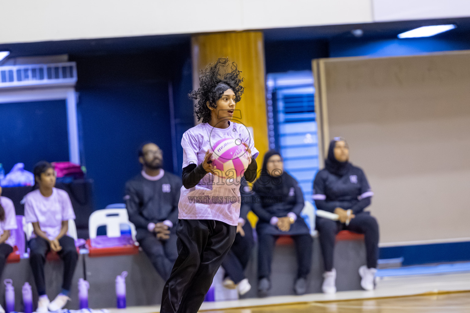 Day 13 of 26th Inter-School Netball Tournament 2025 was held in Social Center Indoor Hall on Saturday, 1st November 2025. Photos: Ismail Thoriq / images.mv