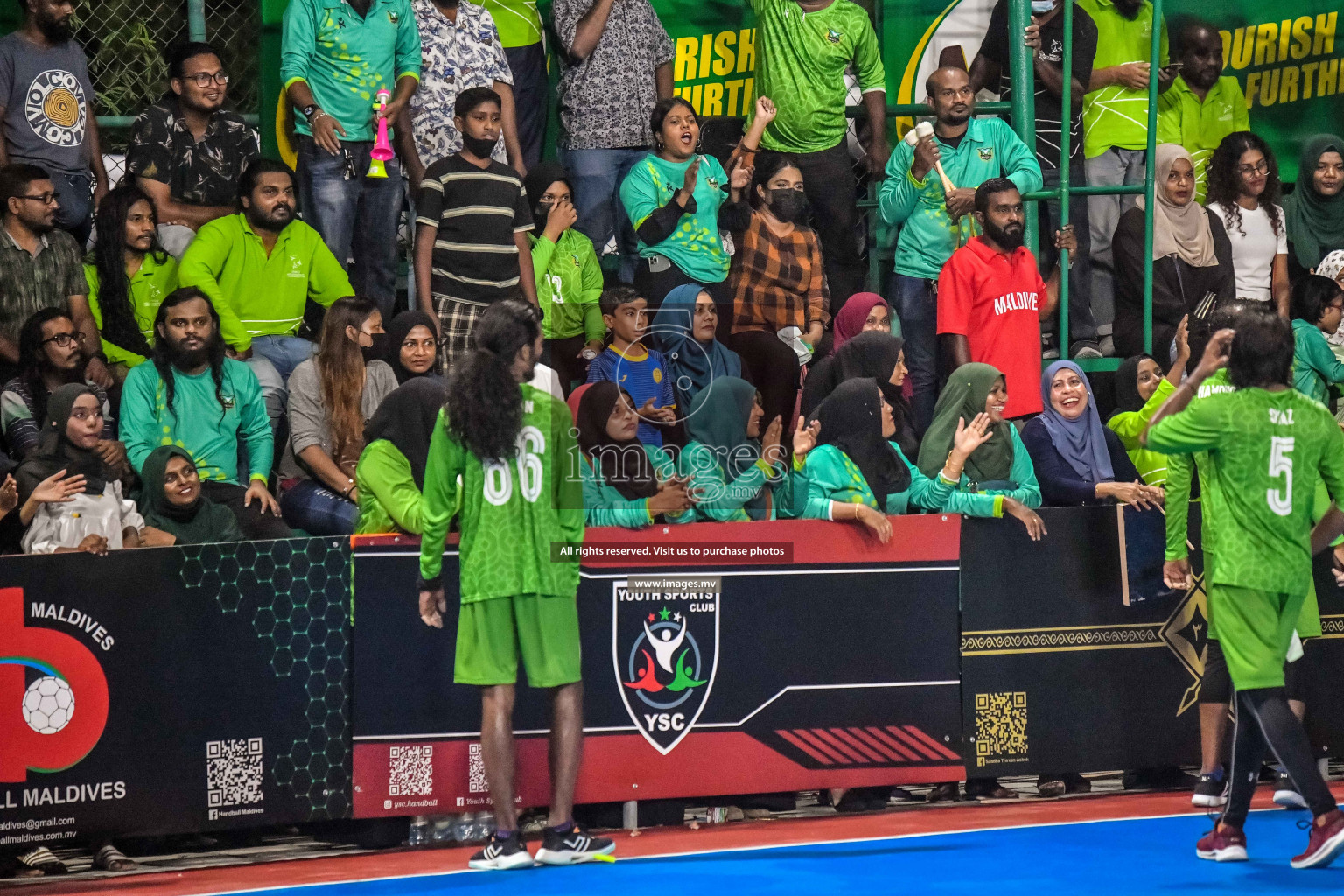 Final of Milo 6th Inter Office Handball Tournament 2022 - Photos by Nausham Waheed