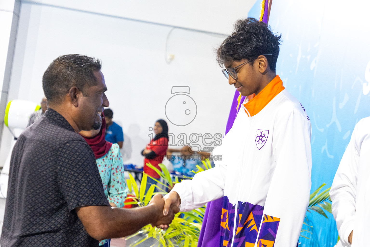 Day 4 of 20th Inter-school Swimming Competition 2024 held in Hulhumale', Maldives on Tuesday, 15th October 2024. Photos: Ismail Thoriq / images.mv