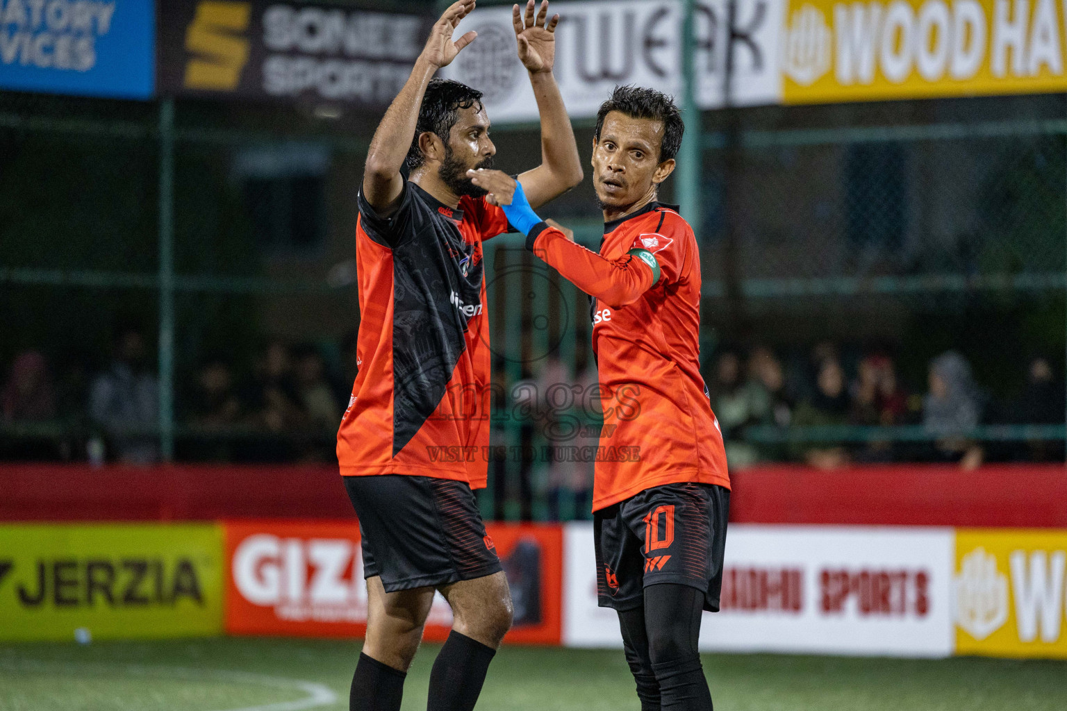 M Kolhufushi VS M Mulak in Day 21 of Golden Futsal Challenge 2025 was held on Saturday, 25 January 2025, in Hulhumale', Maldives. 
Photos: Hassan Simah / images.mv