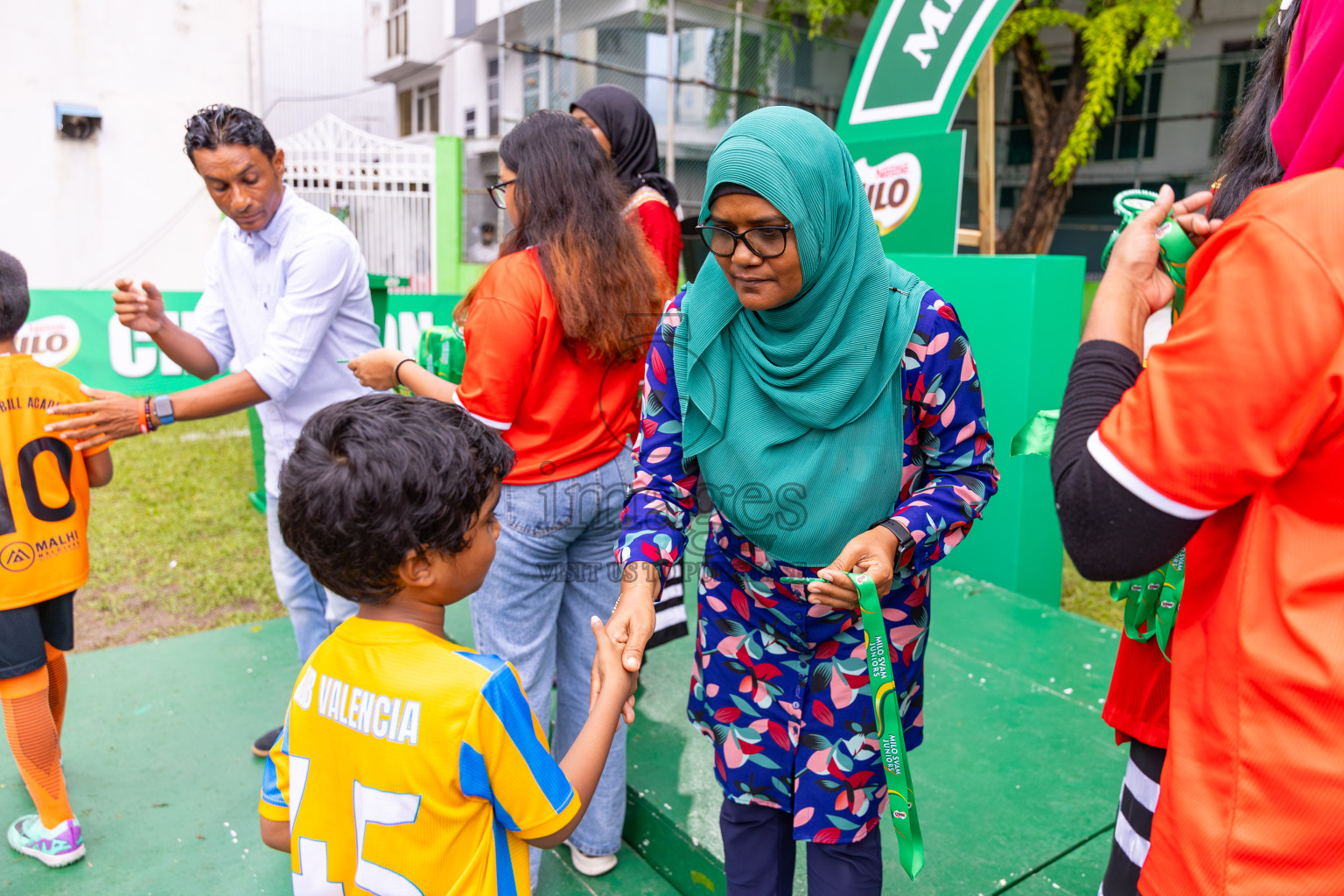 Day 3 of MILO SVAM Juniors 2025 (U-8) was held at Henveiru Stadium in Male', Maldives on Saturday, 28th June 2025. Photos: Ismail Thoriq / images.mv