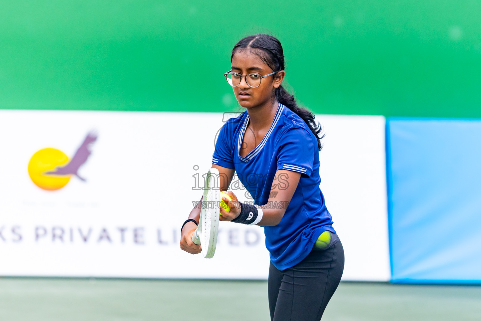 Day 5 of ATF Maldives Junior Open Tennis was held in Male' Tennis Court, Male', Maldives on Monday, 16th December 2024. Photos: Nausham Waheed/ images.mv