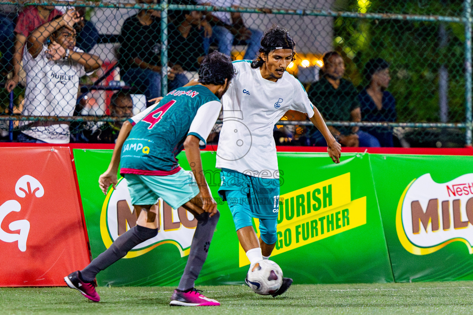 FEHI FAHI CLUB vs POSC in Club Maldives Classic 2024 held in Rehendi Futsal Ground, Hulhumale', Maldives on Sunday, 15th September 2024. Photos: Nausham Waheed / images.mv