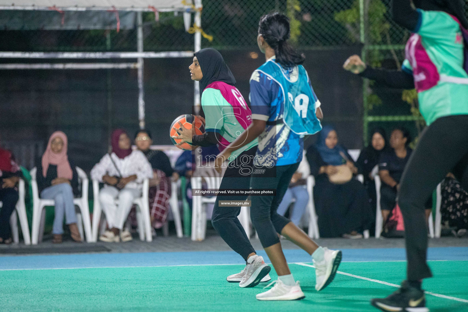 Day 5 of 20th Milo National Netball Tournament 2023, held in Synthetic Netball Court, Male', Maldives on 3rd  June 2023 Photos: Nausham Waheed/ Images.mv