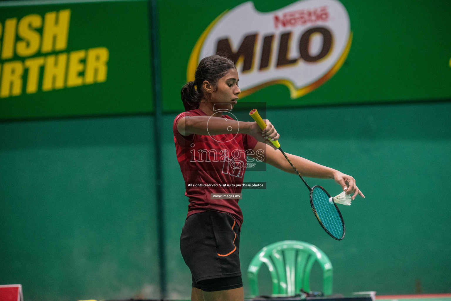 Final of Badminton association mixed group championship 2021 held in Male', Maldives Photos by Nausham Waheed