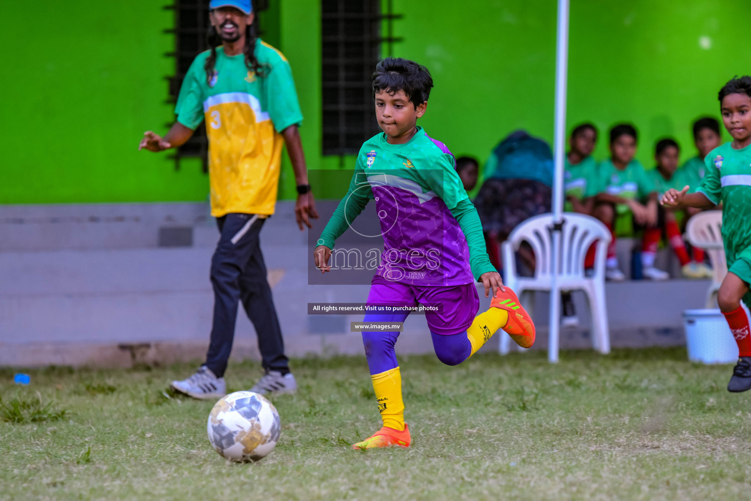 Day 2 of Milo Kids Football Fiesta 2022 was held in Male', Maldives on 20th October 2022. Photos: Nausham Waheed/ images.mv