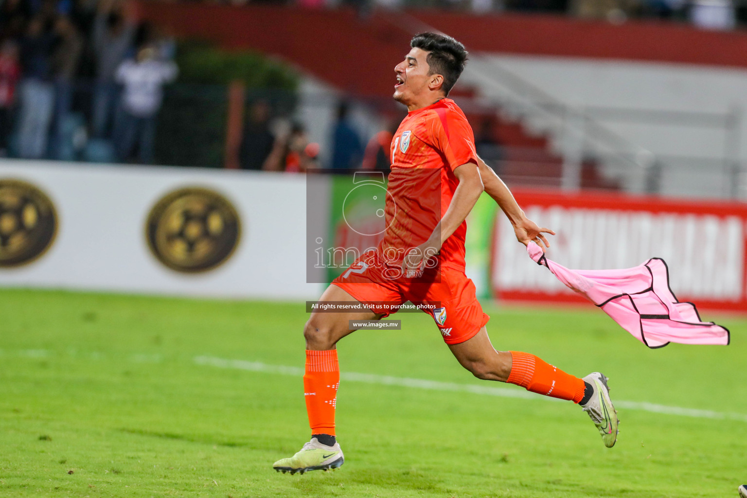 Kuwait vs India in the Final of SAFF Championship 2023 held in Sree Kanteerava Stadium, Bengaluru, India, on Tuesday, 4th July 2023. Photos: Hassan Simah / images.mv