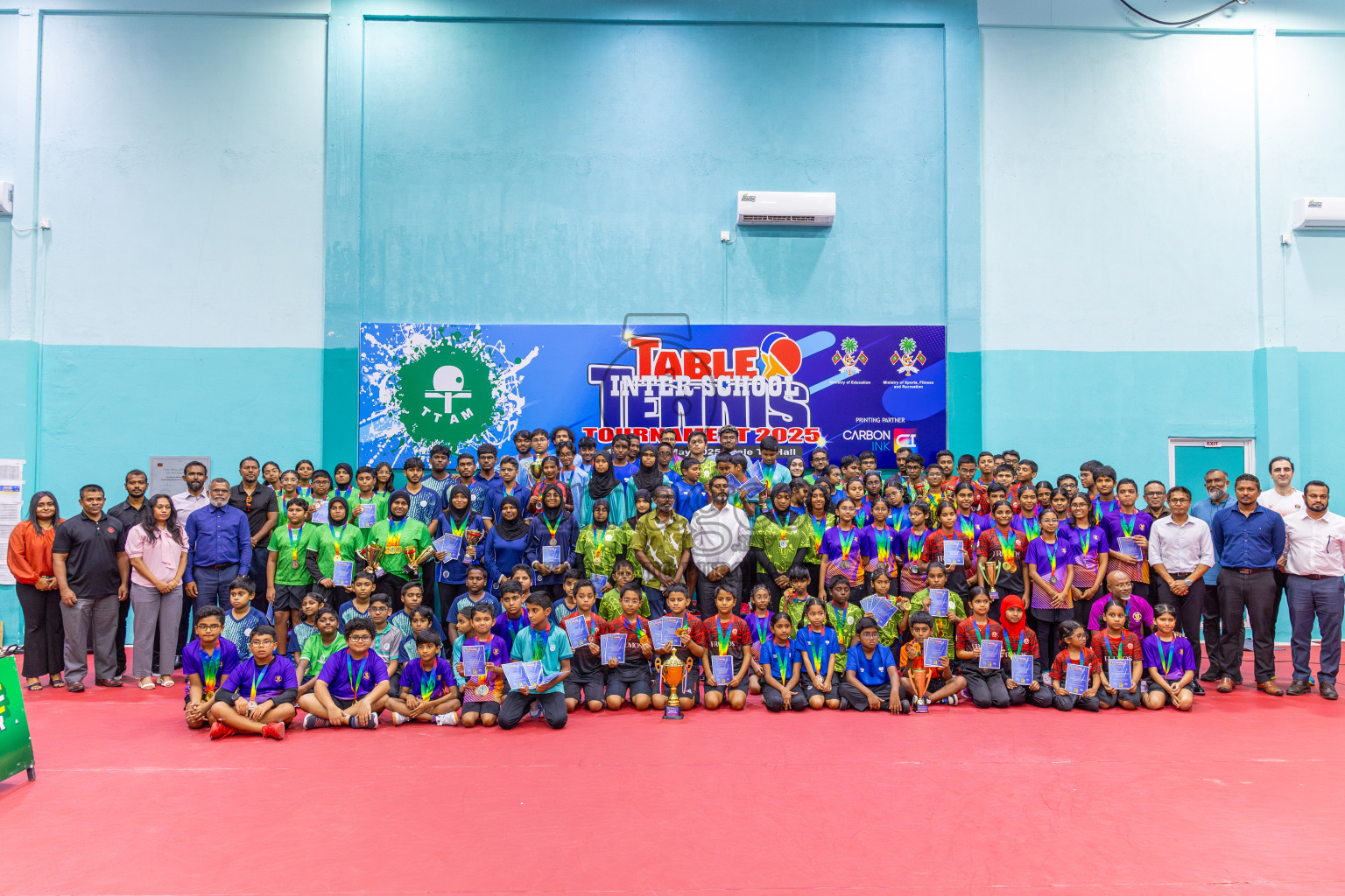 Day 8 of Interschool Table Tennis Tournament 2025 held at Male' TT Hall, Male', Maldives on Thursday, 22nd May 2025.
Photos by: Ismail Thoriq / images.mv