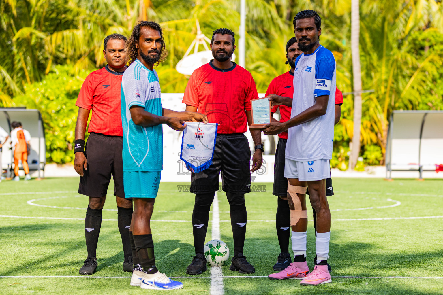 VARU vs SUMMER Island in Resort League 2025 (North Male Zone) day 7 was held on Tuesday, 9th September 2025 in One And Only Reethi Rah Maldives Resort, Photos: Areef Adam / images.mv