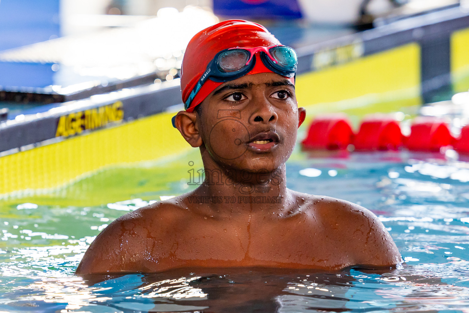 Day 5 of 20th Inter-school Swimming Competition 2024 held in Hulhumale', Maldives on Wednesday, 16th October 2024. Photos: Nausham Waheed / images.mv