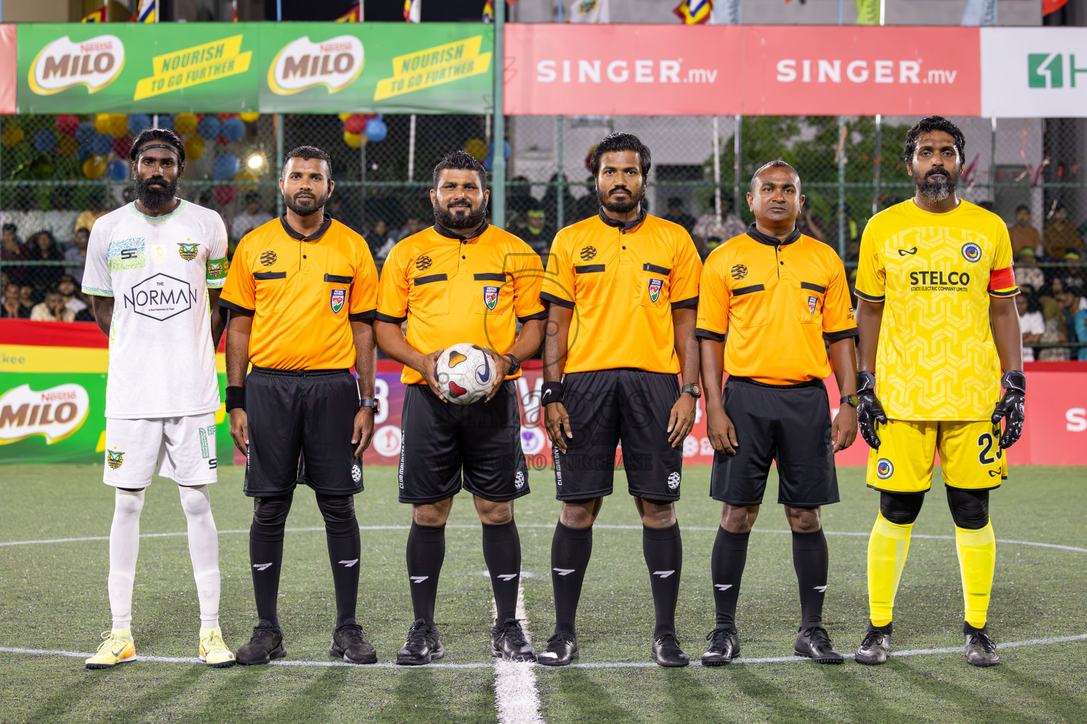 WAMCO vs STELCO in Semi Finals of Club Maldives Cup 2024 held in Rehendi Futsal Ground, Hulhumale', Maldives on Monday, 14th October 2024. Photos: Ismail Thoriq / images.mv