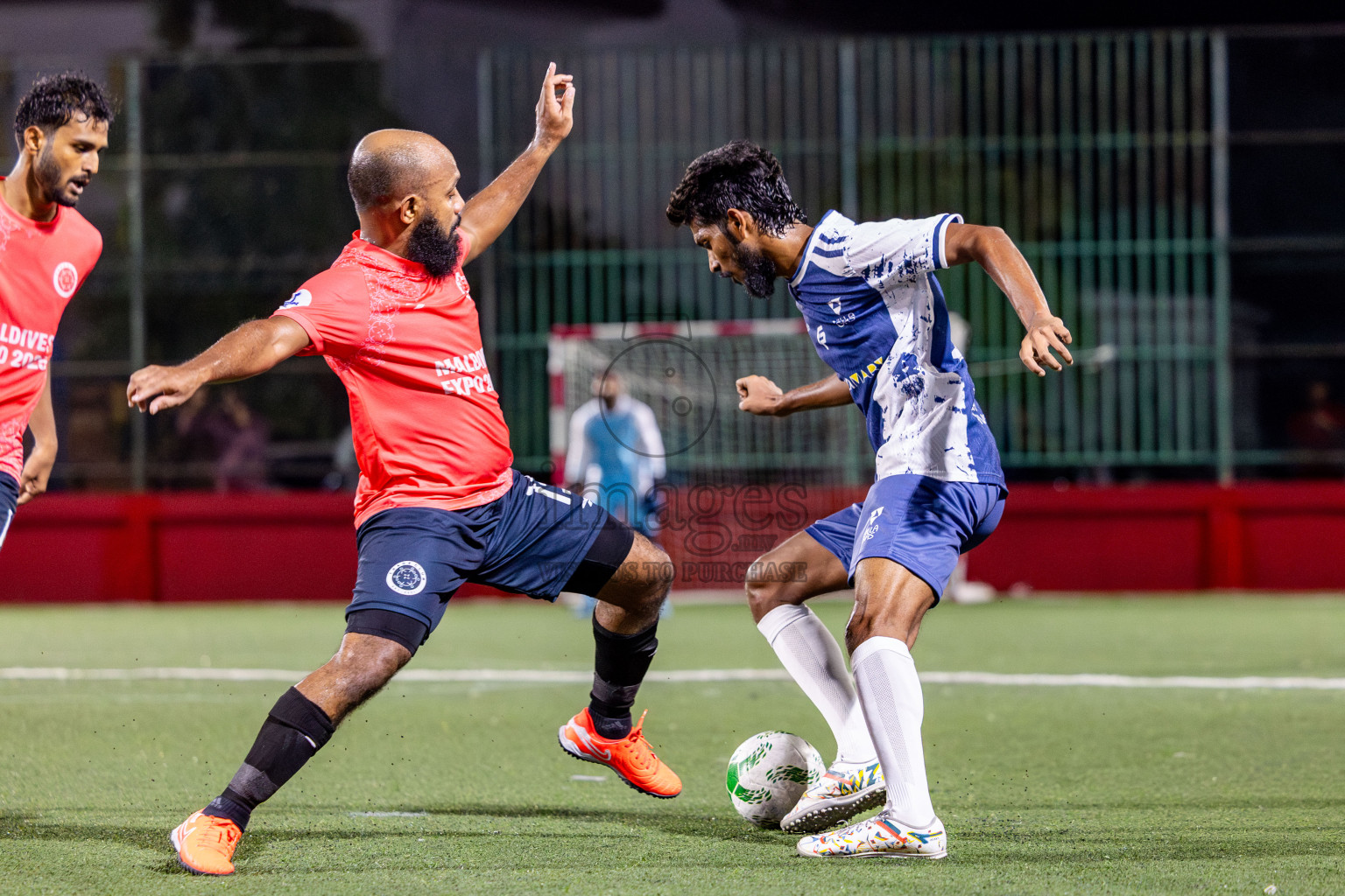 Trade Club vs Villa Travels in Day 3 of Office League 2025 was held on Friday, 18th April 2025 in Hulhumale', Maldives. Photos: Nausham Waheed / images.mv