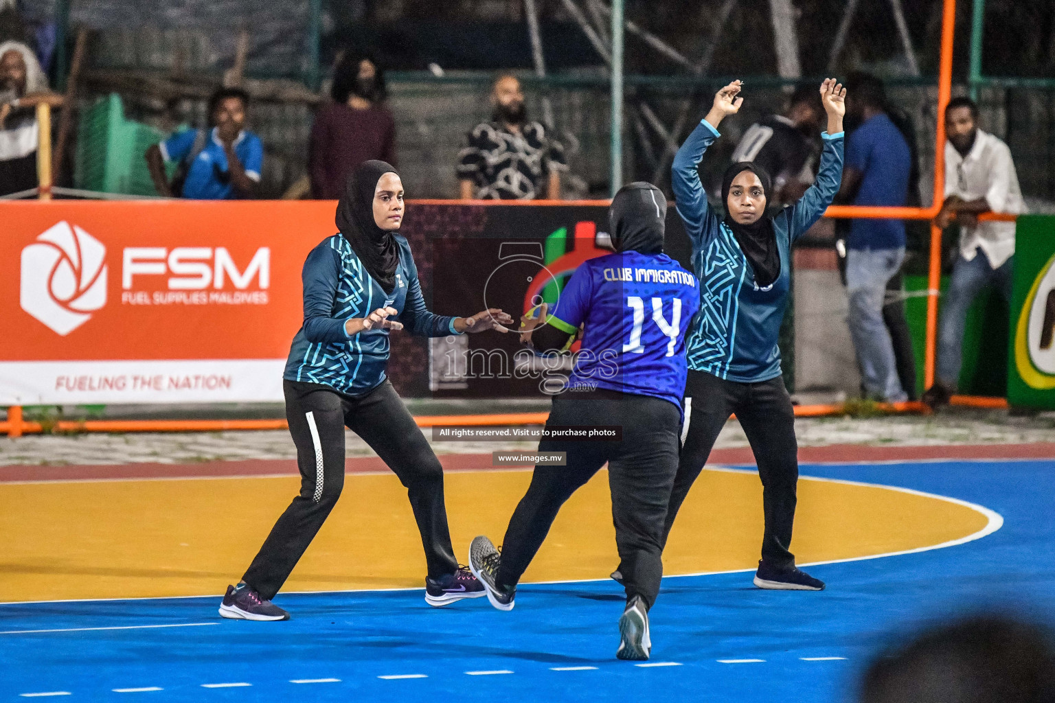 Day 8 of Milo 6th Inter Office Handball Tournament 2022 - Photos by Nausham Waheed