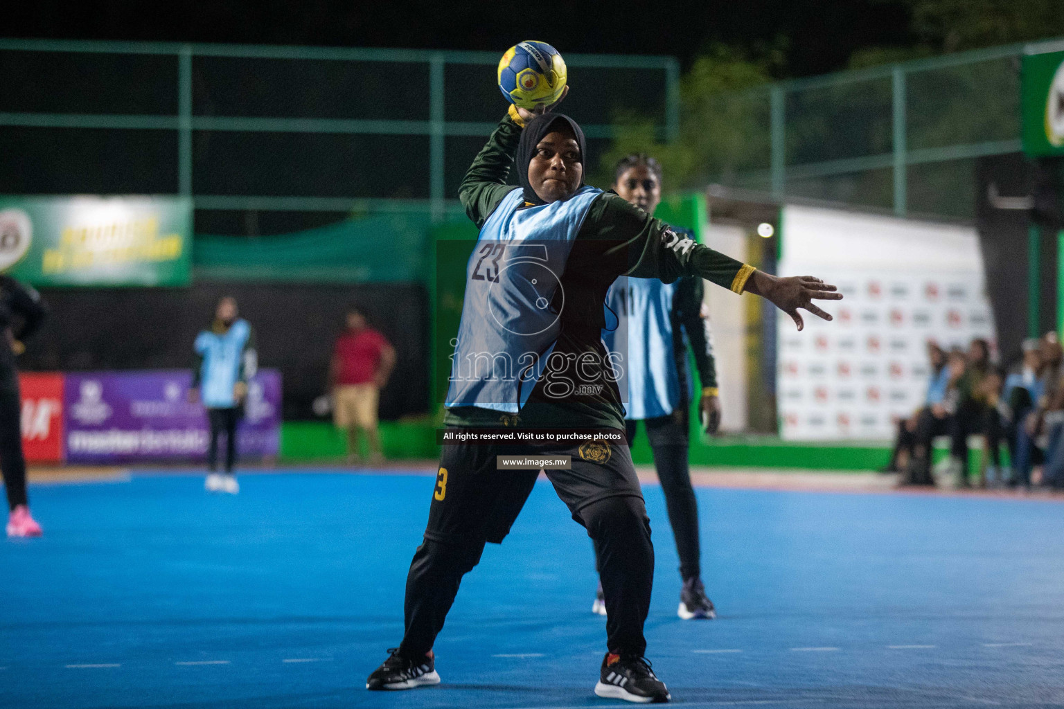 Day 3 of 6th MILO Handball Maldives Championship 2023, held in Handball ground, Male', Maldives on Friday, 22nd May 2023 Photos: Nausham Waheed/ Images.mv