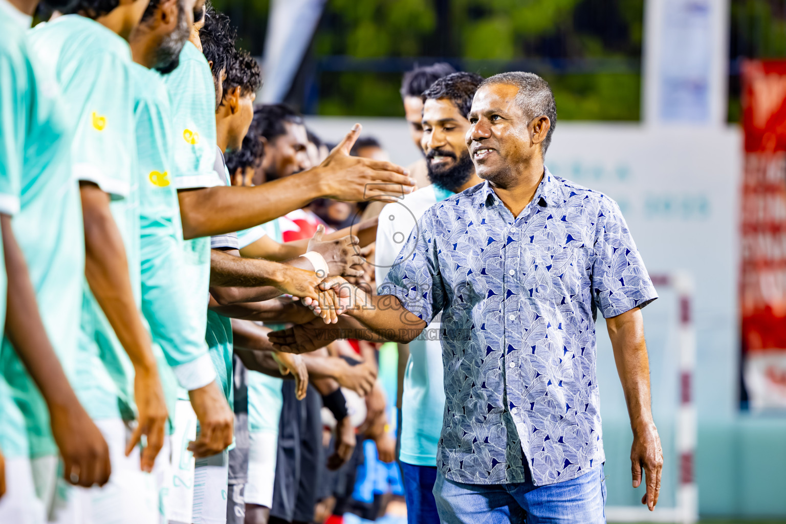 Dhonfan vs Kihaadhoo in Day 6 of Better in Baa Futsal Fiesta 2025 Men's division held in B. Eydhafushi, Maldives on Monday, 10th November 2025. Photos: Nausham Waheed / images.mv