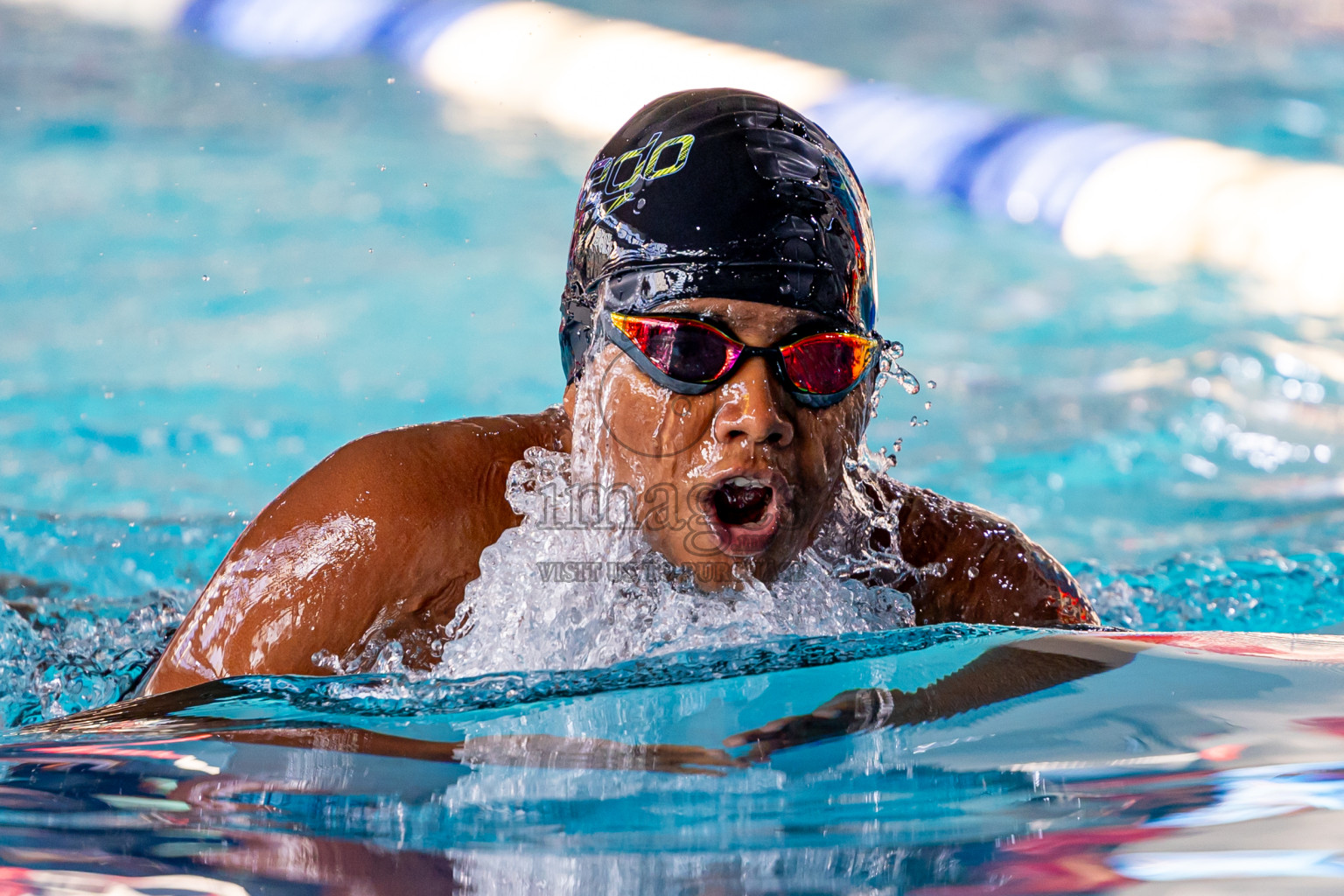 Day 1 of National Swimming Championship 2024 held in Hulhumale', Maldives on Friday, 13th December 2024. Photos: Nausham Waheed / images.mv