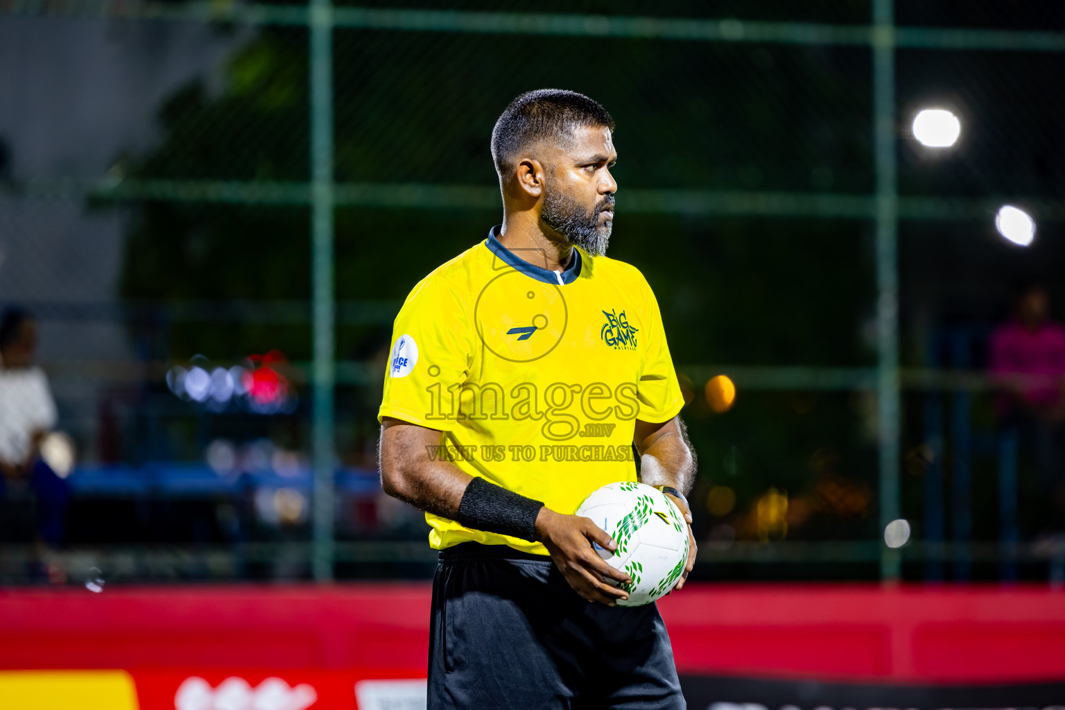 Sheesha vs Hulhumale Hospital in Day 13 of Office League 2025 was held on Monday, 28th April 2025 in Hulhumale', Maldives. Photos: Nausham Waheed / images.mv